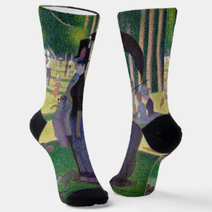 Georges Seurat - A Sunday on La Grande Jatte Socks