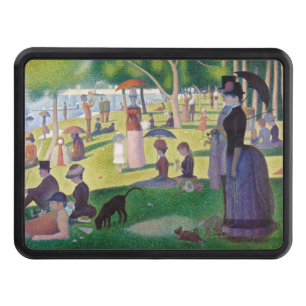 Georges Seurat - A Sunday on La Grande Jatte Trailer Hitch Cover