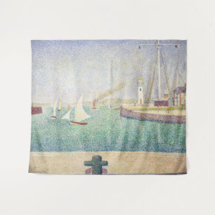 Georges Seurat - Entrance of the Port of Honfleur Tapestry