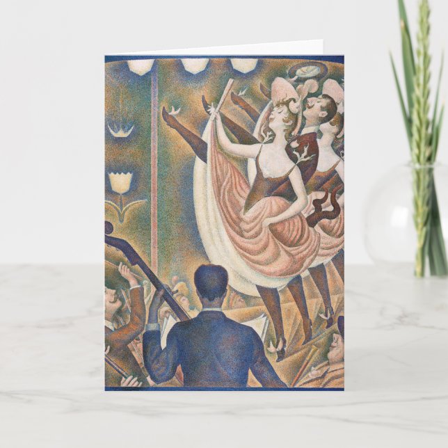 Georges Seurat - Le Chahut Card (Front)