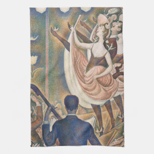 Georges Seurat - Le Chahut Kitchen Towel