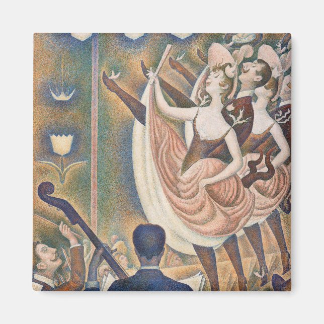 Georges Seurat - Le Chahut Magnet (Front)
