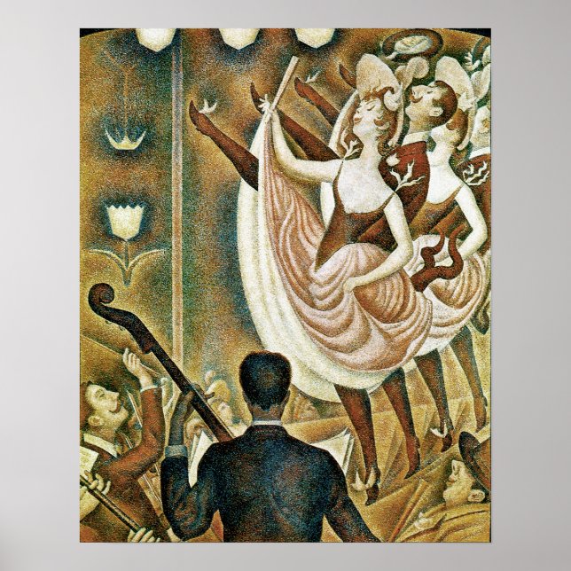 Georges Seurat - Le Chahut Poster (Front)