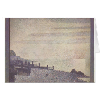 Georges Seurat- Mouth of the Seine at Honfleur