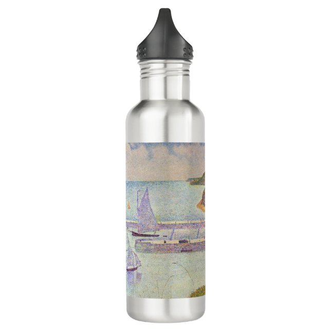 Georges Seurat - Port-en-Bessin at High Tide 710 Ml Water Bottle (Left)