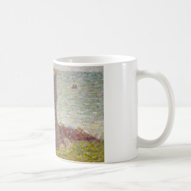 Georges Seurat - Study for Le Bec du Hoc Coffee Mug (Right)