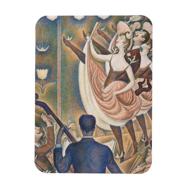 Georges Seurat - The Chahut Magnet (Vertical)