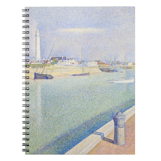 Georges Seurat - The Channel of Gravelines Notebook (Front)