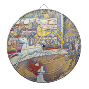 Georges Seurat - The Circus Dartboard