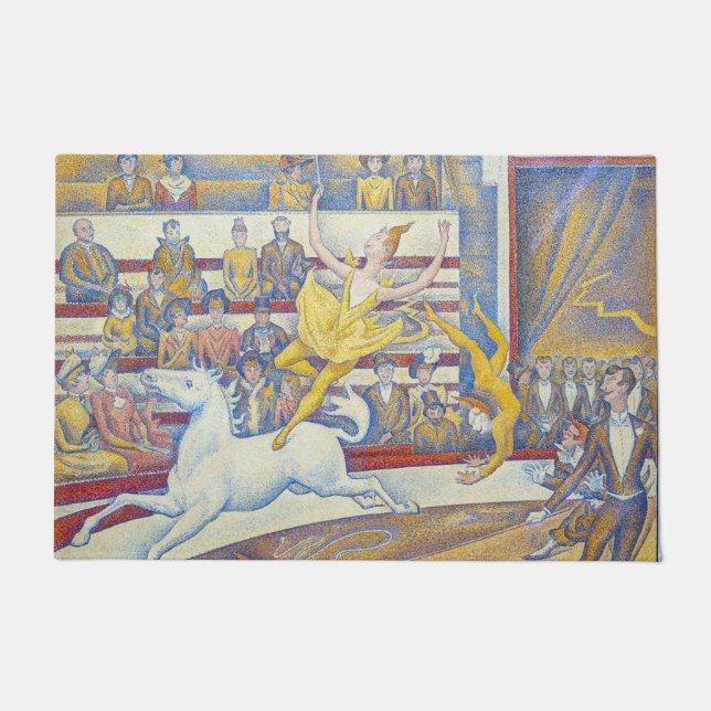 Georges Seurat - The Circus Doormat (Front)