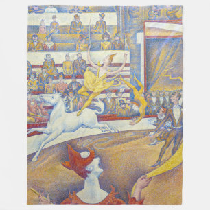Georges Seurat - The Circus Fleece Blanket