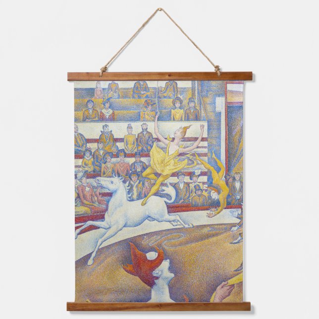 Georges Seurat - The Circus Hanging Tapestry (Front)
