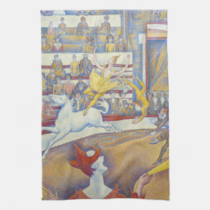Georges Seurat - The Circus Kitchen Towel