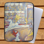 Georges Seurat - The Circus Laptop Sleeve<br><div class="desc">The Circus / Le Cirque / Le cirque Une ecuyere a cheval,  un clown et des acrobates by Georges Seurat in 1890-1891</div>