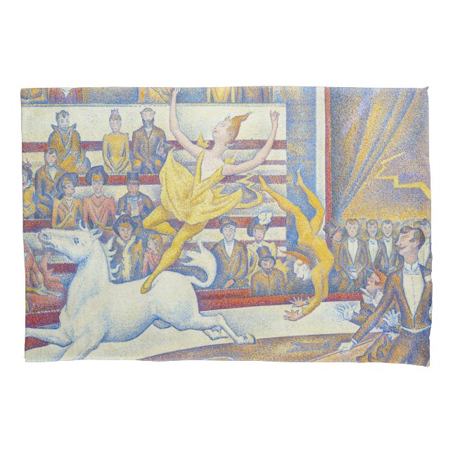 Georges Seurat - The Circus Pillowcase (Front)