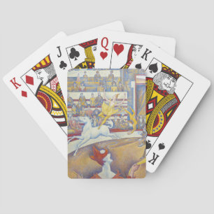 Georges Seurat - The Circus Playing Cards