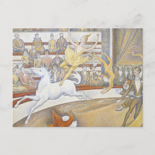 Georges Seurat - The Circus Postcard (Front)