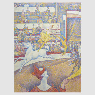 Georges Seurat - The Circus Tissue Paper