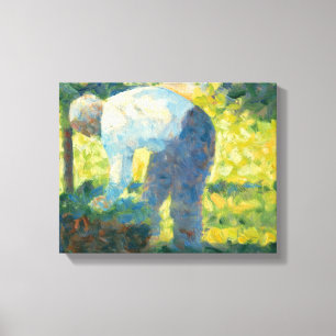 Georges Seurat - The Gardener Canvas Print