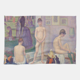 Georges Seurat - The Models Kitchen Towel