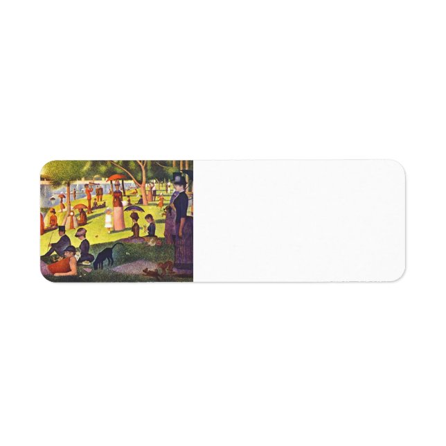 Georges Seurat - 'Un dimanche sur la Grande Jatte' (Devant)