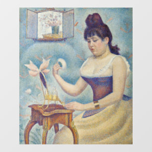 Georges Seurat - Young Woman Powdering Herself Window Cling