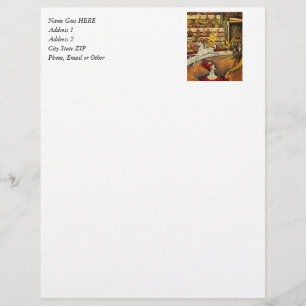 Georges Seurat's The Circus (1891) Letterhead