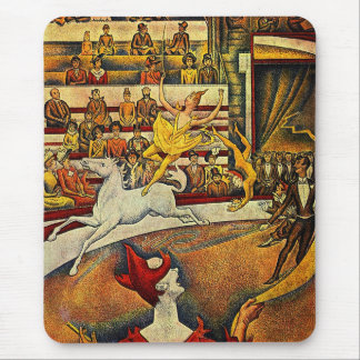 Georges Seurat's The Circus (1891) Mouse Pad