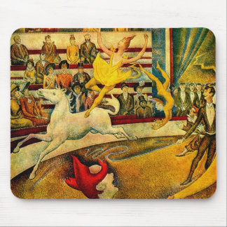 Georges Seurat's The Circus (1891) Mouse Pad