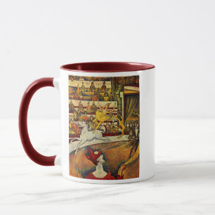 Georges Seurat's The Circus (1891) Mug