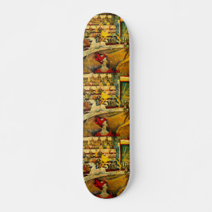Georges Seurat's The Circus (1891) Skateboard