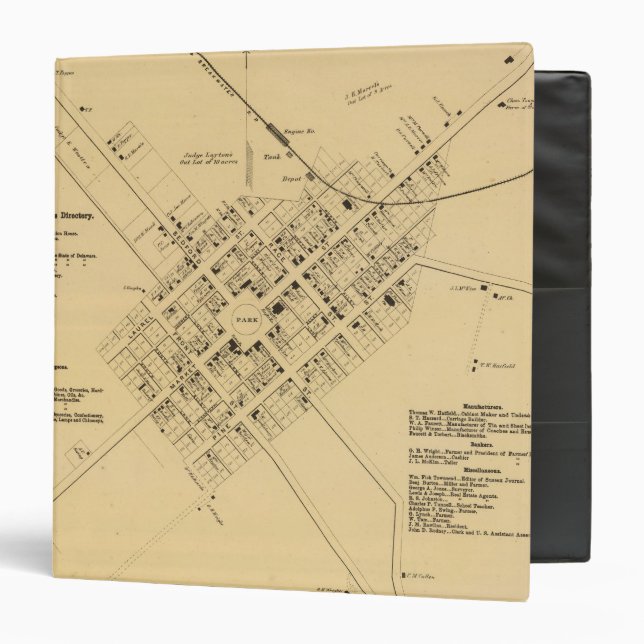 Georgetown Binder (Front/Inside)
