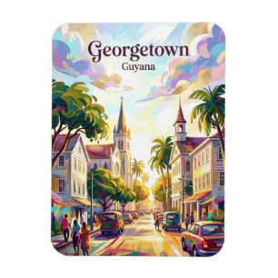 Georgetown City Guyana Magnet