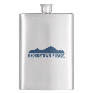 Georgetown Colorado Please Hip Flask