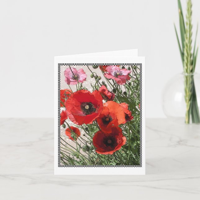 Georgetown Poppies II Card (Front)
