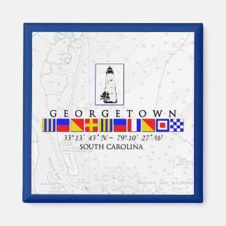 Georgetown SC Marine Signal Flag Magnet