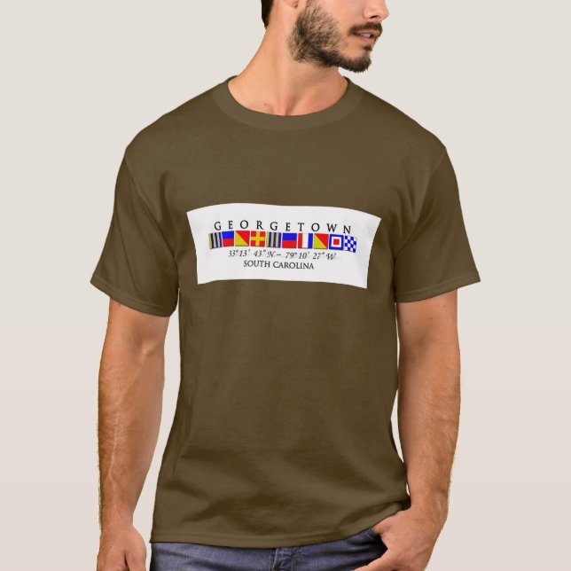 Georgetown SC Marine Signal Flag Tee (Front)