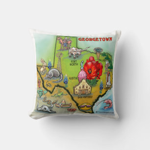 Georgetown Texas Pillow