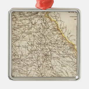 Georgia 11 metal ornament