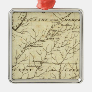 Georgia 14 metal ornament