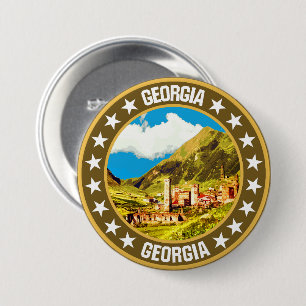 Georgia 3 inch round button