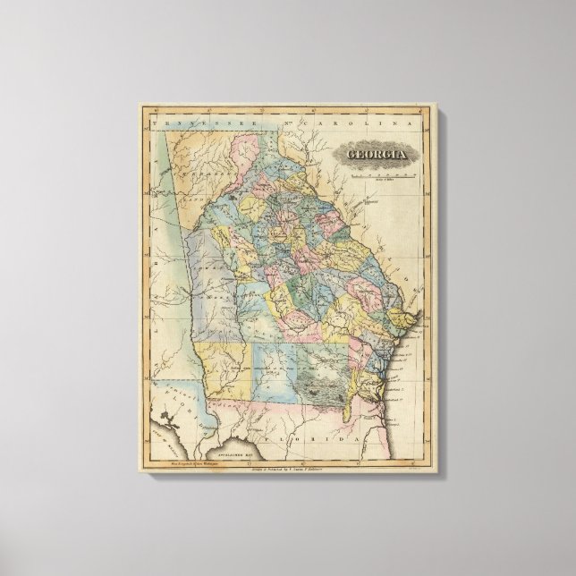 Georgia 5 canvas print (Front)