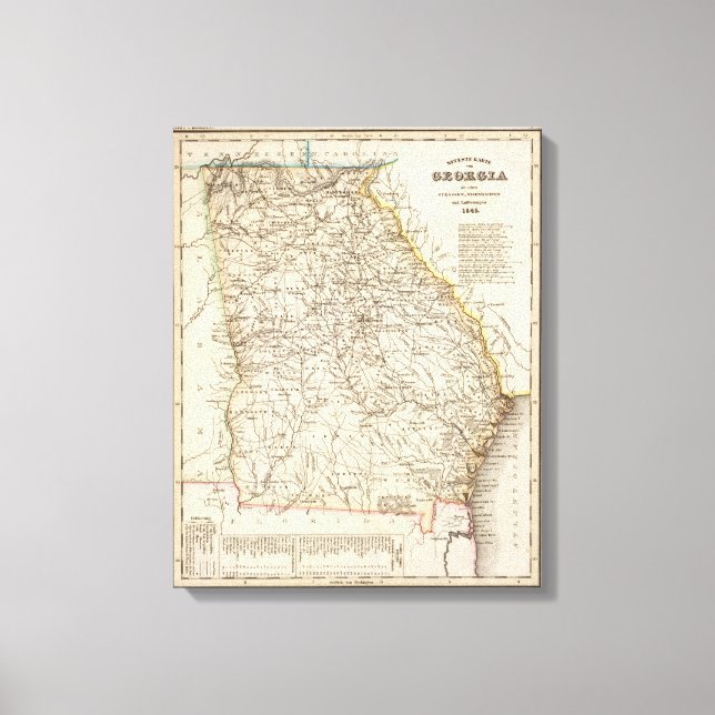 Georgia 5 canvas print (Front)