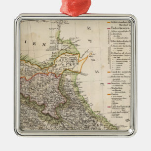 Georgia 7 metal ornament