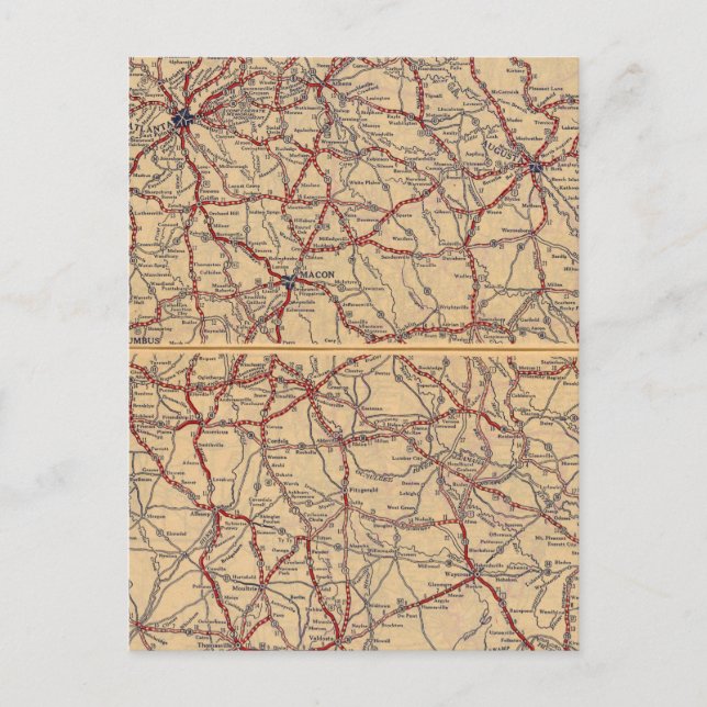 Georgia 8 postcard (Front)