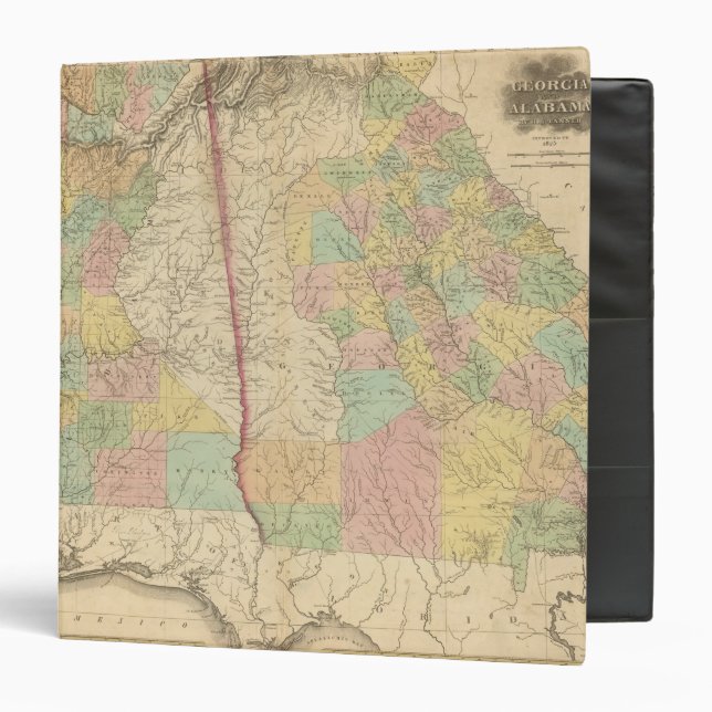 Georgia and Alabama 3 Binder (Front/Inside)