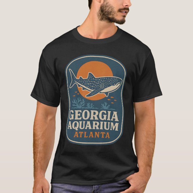 GEORGIA AQUARIUM ATLANTA T-Shirt (Front)