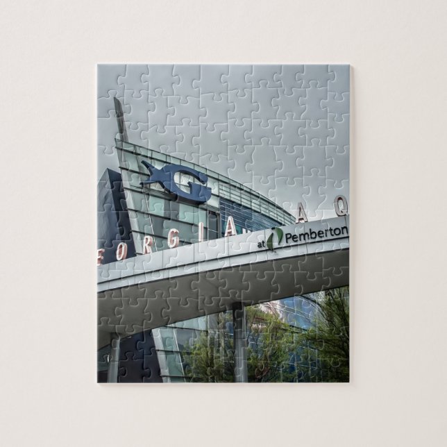 Georgia Aquarium in Atlanta Jigsaw Puzzle (Vertical)