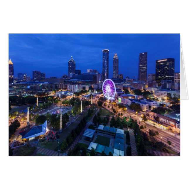 Georgia, Atlanta, Centennial Olympic Park (Devant horizontal)