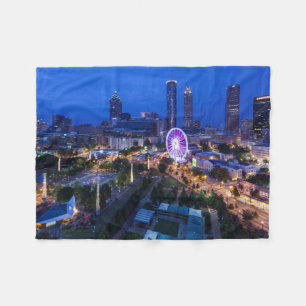 Georgia, Atlanta, Centennial Olympic Park Fleece Blanket